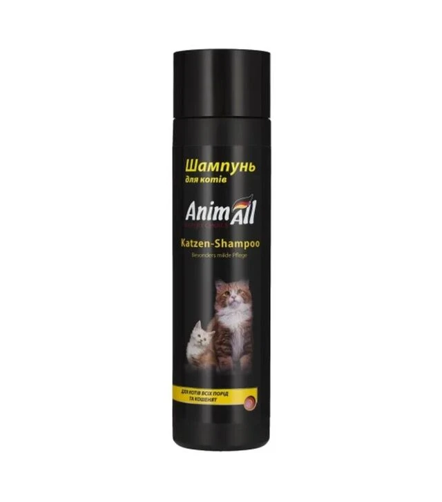 Шампунь для кошек и котят AnimAll, 250 мл