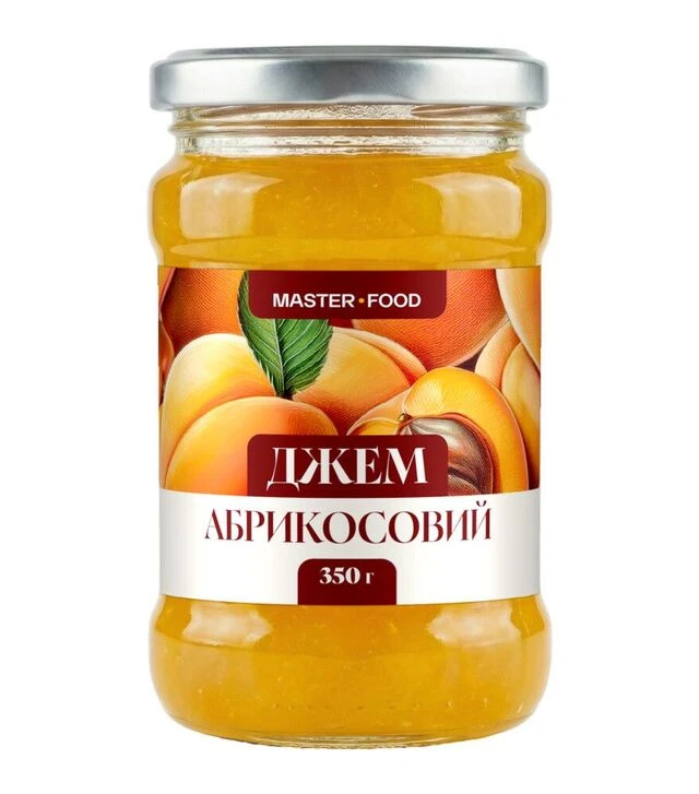 Джем Master Food абрикосовий, 350 г