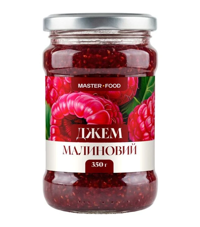 Джем Master Food малиновий, 350 г