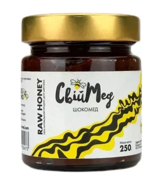 Шокомед Свій мед, 250 г скло