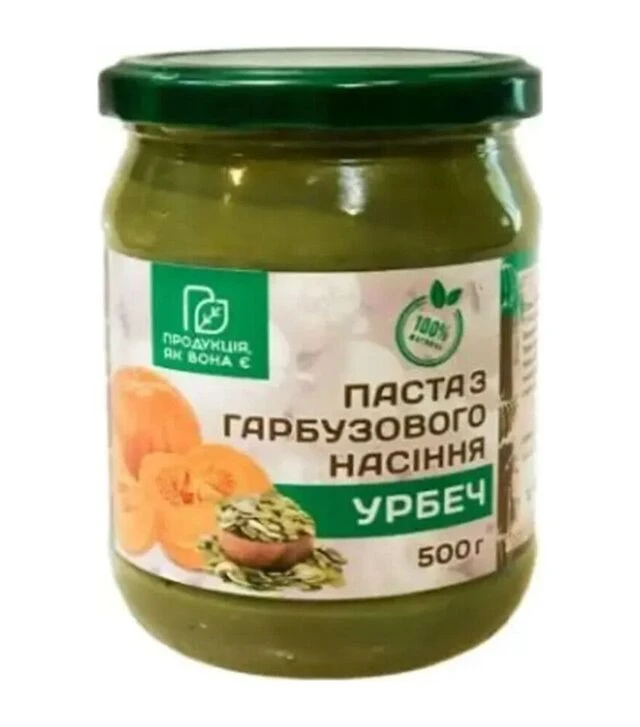 Урбеч из тыквенных семечек Продукция, как она есть, 500 г