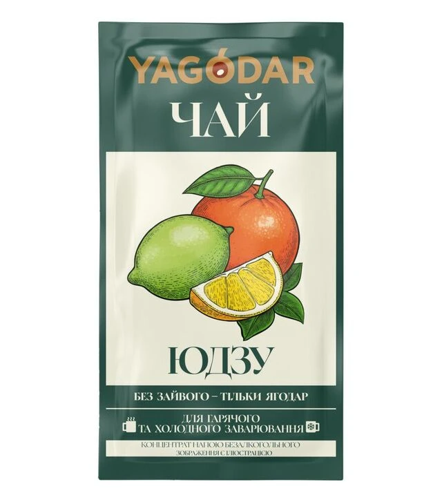 Чай натуральний цитрусовий Yagodar ЮДЗУ, 50 г