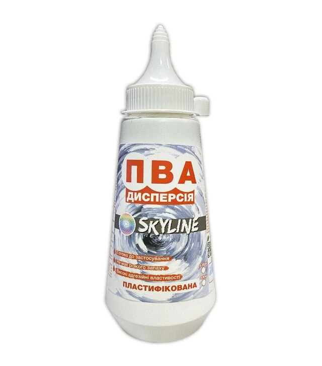 Дисперсия ПВА пластифицированная SkyLine, 0,25 кг