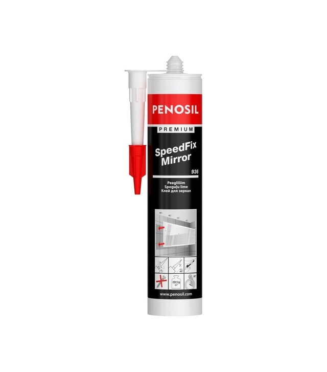 Клей монтажний Penosil Premium SpeedFix Mirror 936 для дзеркал, Бежевий, 310 мл