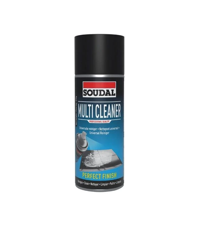 Засіб аерозольний очищаючий Soudal Multi Cleaner для універсального очищення поверхні, 400 мл