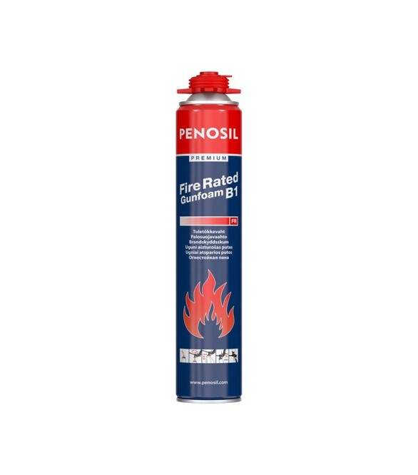 Пена монтажная пистолетная огнестойкая Penosil Premium FireRated B1, 750 мл