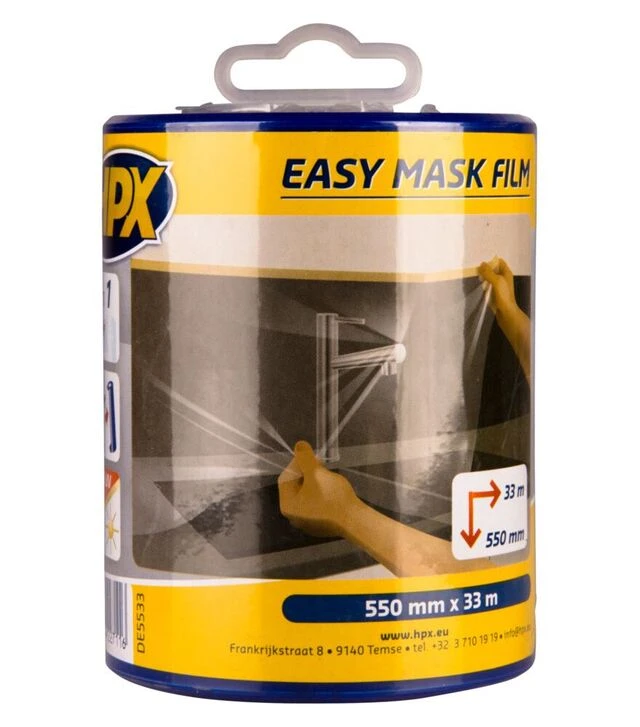 Пленка защитная Easy Mask Film Dispenser, 550 мм Прозрачная, 33 м