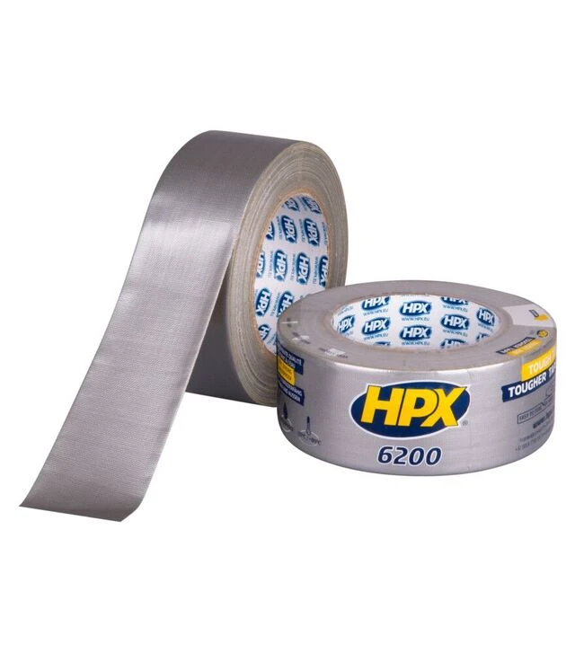 Стрічка армована HPX 6200, 48 мм Срібляста, 25 м