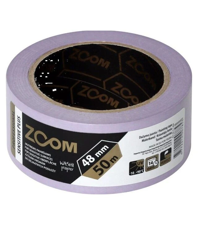 Лента малярная Zoom Sensitive Plus, Фиолетовая (50 м×48 мм)