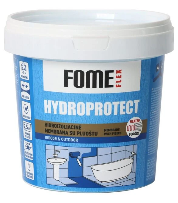 Гидроизоляционная мембрана с волокнами Fome Flex Hydroprotect, 5 кг