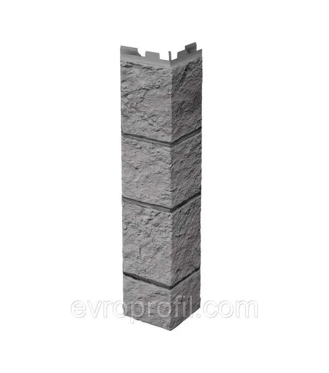 Планка VOX Solid SandStone «Зовнішній кут», Світло-сірий, 0,42 м