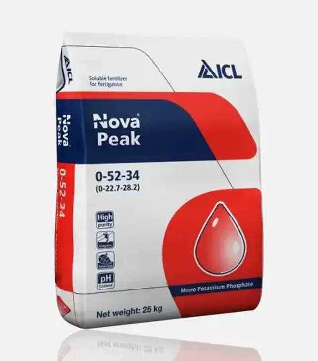 Добриво калійне Монокалій фосфат Nova Peak (MKP 0-52-34), 25 кг (NovaPeak)