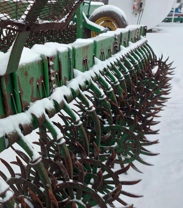 Борона ротационная навесная John Deere 400, 6 м, б/у