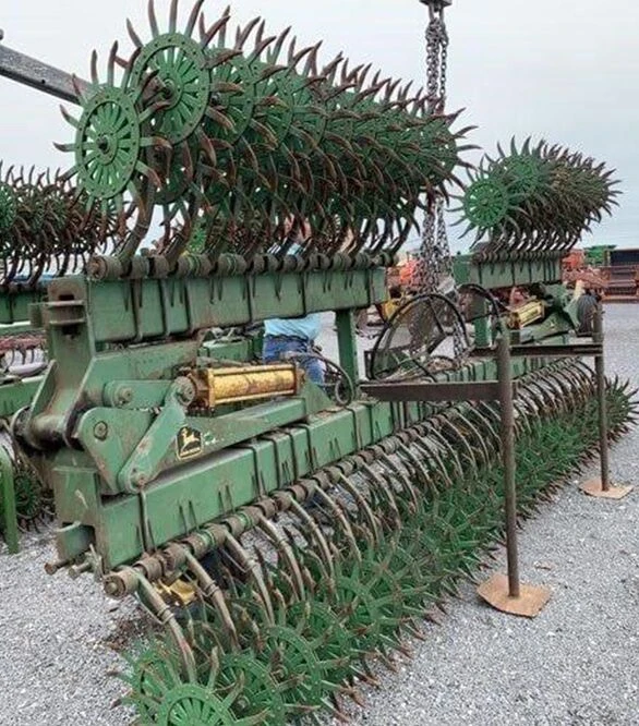 Борона ротаційна складана John Deere 400, 9,1 м, б/в