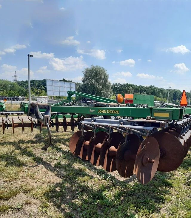 Глибокорозпушувач дисковий John Deere 512, 6,4 м, 7 лап, гладкі диски, б/в