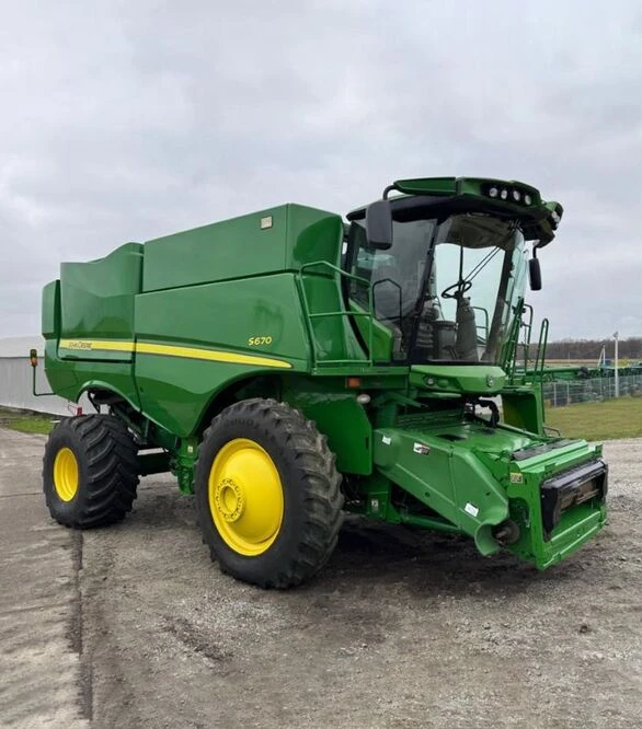 Зерноуборочный комбайн John Deere S670, 2014 г.в, б/у