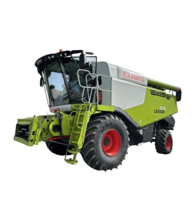 Зернозбиральний комбайн Claas Lexion 670, 2017 р.в, 1513 м/год, б/в