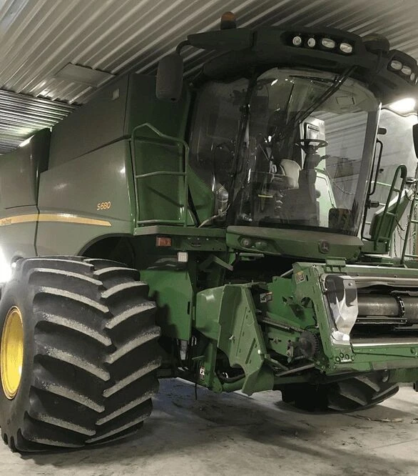 Зерноуборочный комбайн John Deere S680, 2012 г.в, 3618 м/ч, б/у