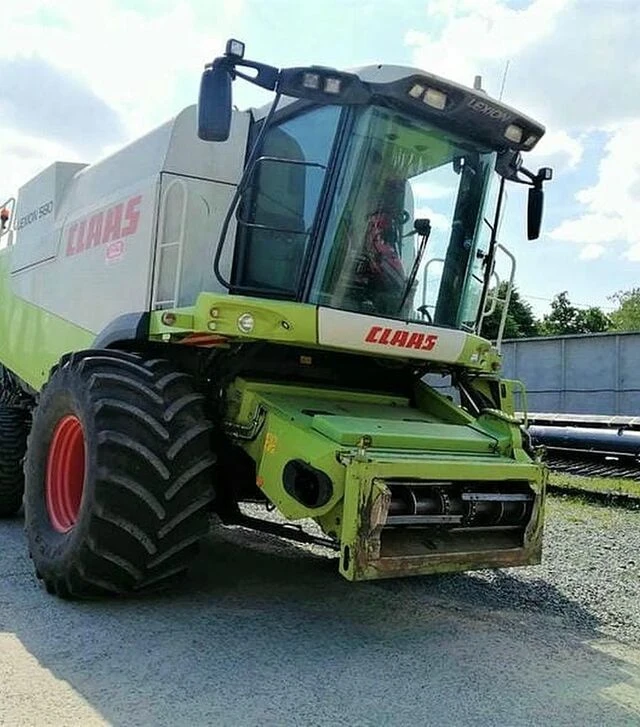 Зерноуборочный комбайн Claas Lexion 580, 2008 г.в, 4100 м/ч, б/у