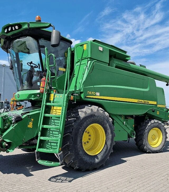 Зернозбиральний комбайн John Deere T 670, 2013 р.в, 2485 м/год, б/в