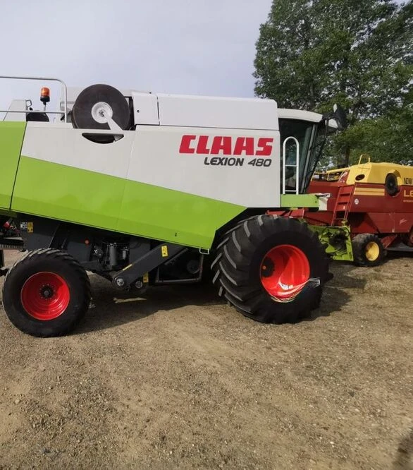 Зерноуборочный комбайн Claas Lexion 480, 2001 г.в, 5330 м/ч, б/у