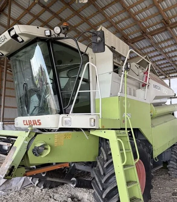 Зерноуборочный комбайн Claas Mega 350, 2006 г.в, 5000 м/ч, б/у