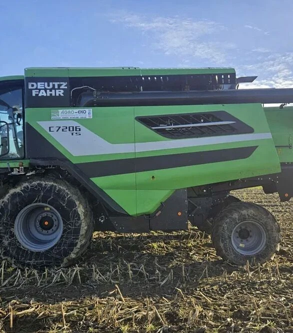 Зерноуборочный комбайн Deutz Fahr C-7206 TS, 2018 г.в, 3095 м/ч, б/у