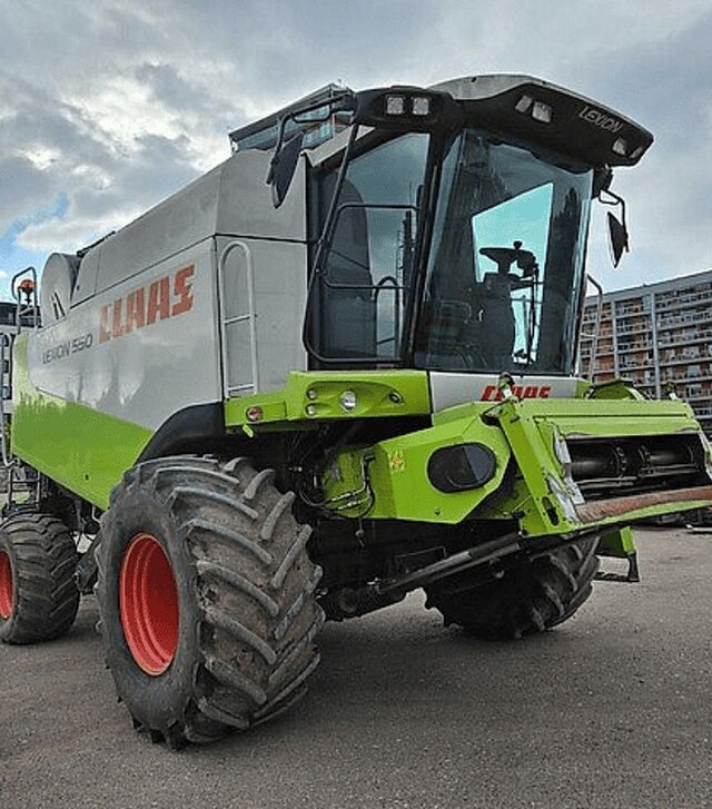 Зерноуборочный комбайн Claas Lexion 550, 2007 г.в, 2812 м/ч, б/у