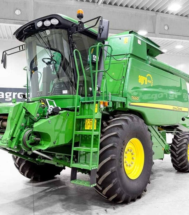 Зернозбиральний комбайн John Deere T660, 2011 р.в, 3679 м/год, б/в
