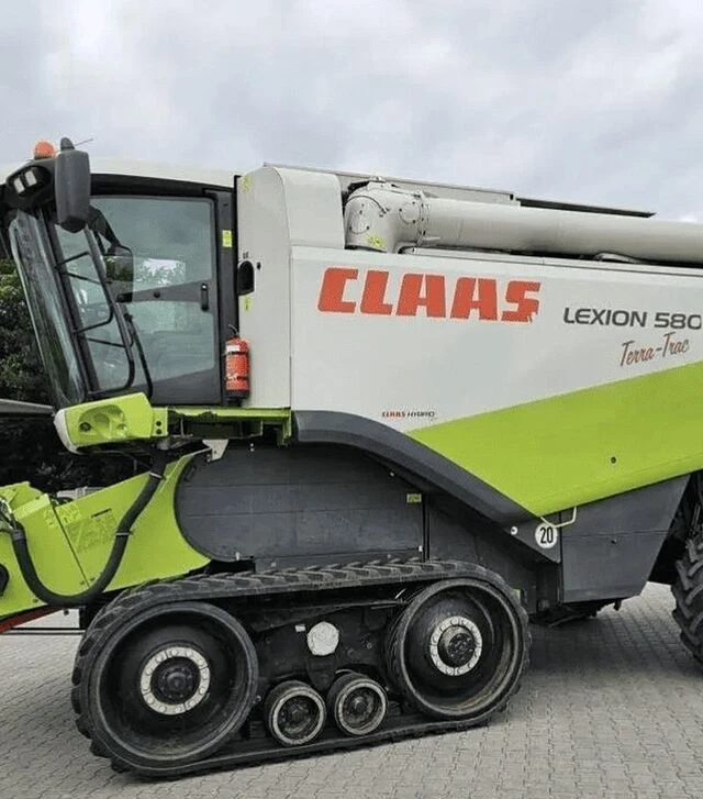 Зернозбиральний комбайн Claas Lexion 580+ Terra Trac, 2009 р.в, 3295 м/год, б/в