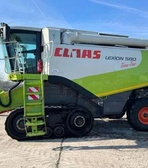 Зерноуборочный комбайн Claas Lexion 580 TT, 2007 г.в, 5000 м/ч, б/у