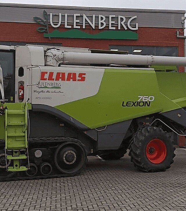 Зернозбиральний комбайн Claas Lexion 760TT, 2013 р.в, 1725 м/год, б/в