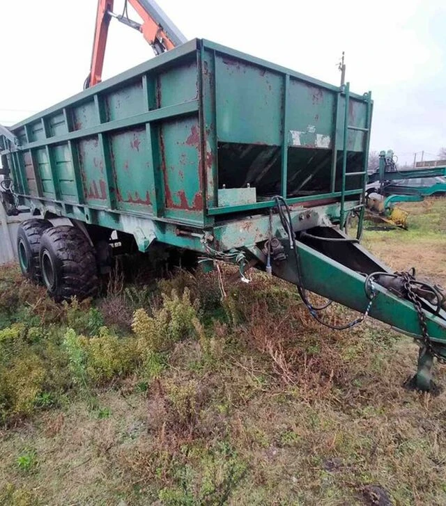 Прицеп тракторный для внесения органических удобрений РТД-14, 2010 гв, б/у