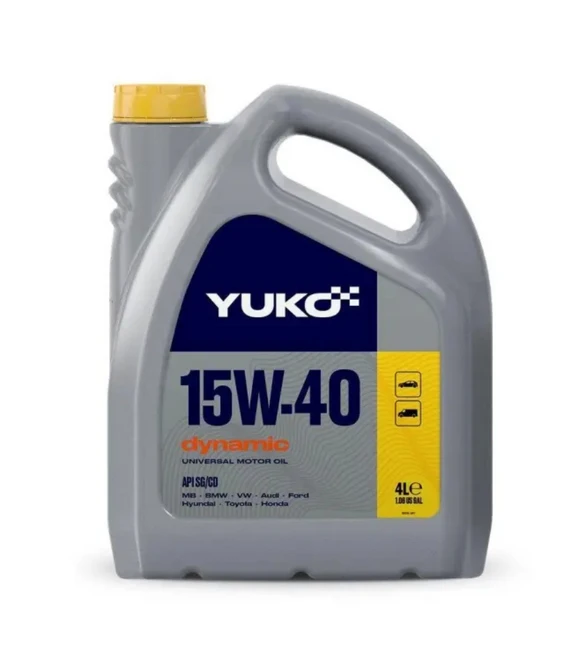 Моторна олива Yuko DYNAMIC 15W-40, 4 л