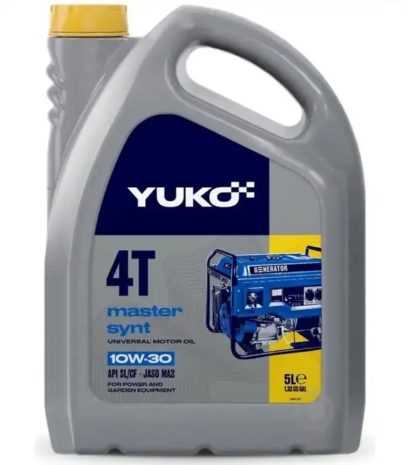 Моторна олива Yuko MASTER SYNT 4T 10W-30, 5 л