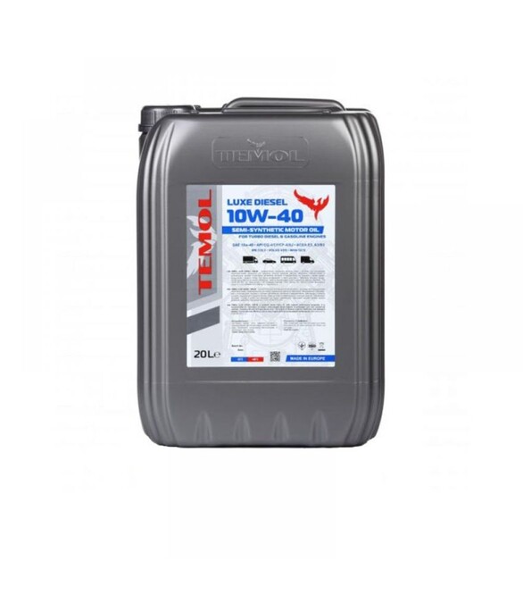 Моторна олива TEMOL LUXE DIESEL 10W-40, 20 л
