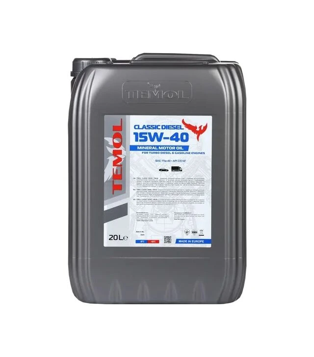 Моторна олива TEMOL CLASSIC DIESEL 15W-40, 20 л