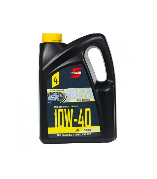 Олива моторна S-POWER DYNAMIC TDI 10W-40 (Для дизельних і турбодизельних двигунів) S-POWER, 4 л