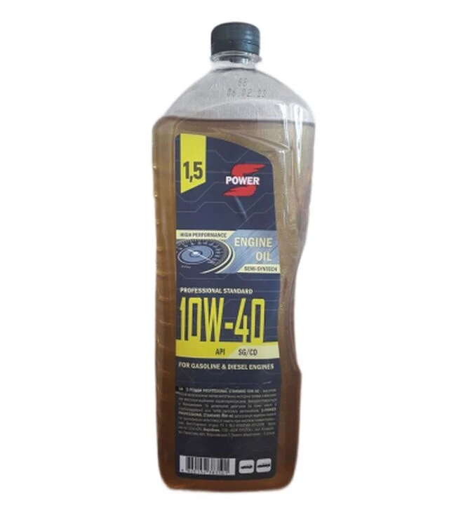 Олива моторна S-POWER STANDARD 10W-40 S-POWER, 1,5 л