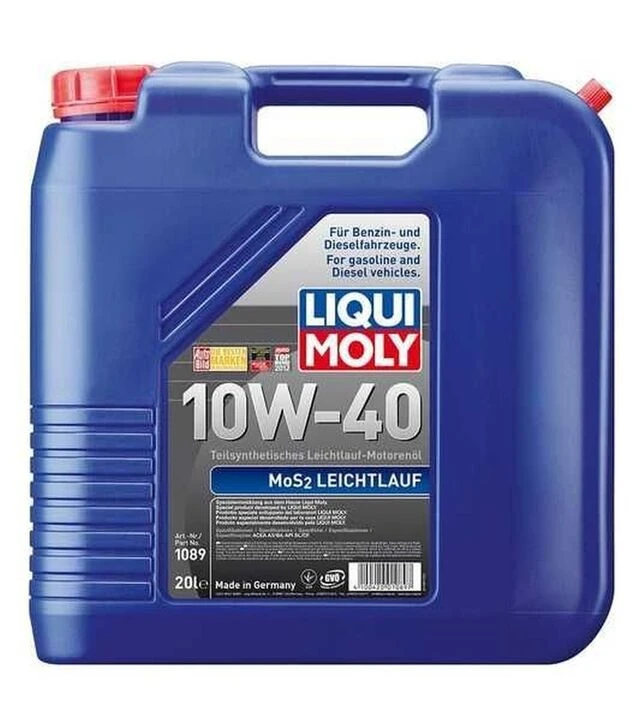 Олива моторна Mos2-Leichtlauf 10W-40, 20 л