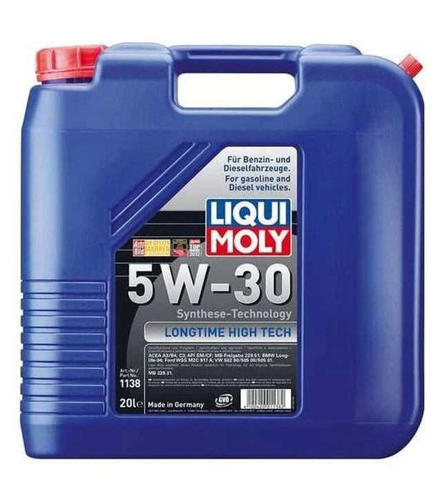 Масла моторные Longtime High Tech 5W-30, 20 л