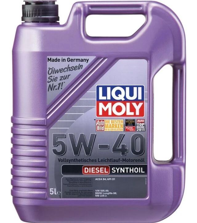 Масла моторные Diesel Synthoil 5W-40, 5 л