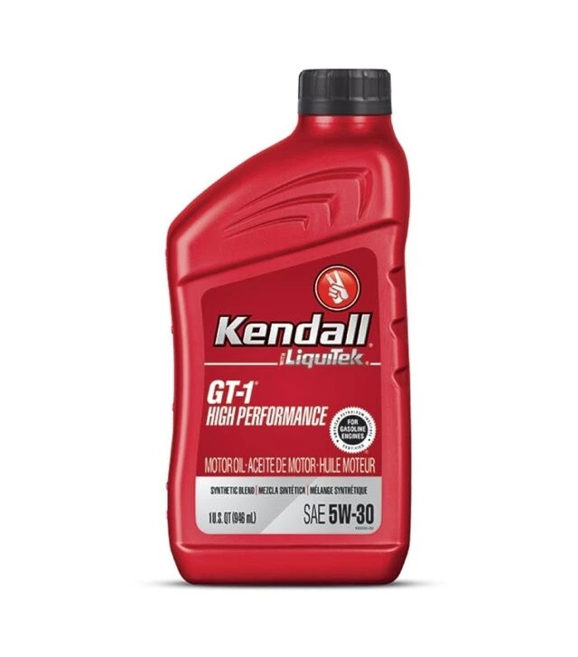 Моторное масло Kendall GT1 High Performance Synthetic Blend 5W30, 12/1 QT, 0,946 л