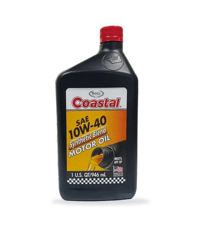 Моторна олива Coastal Synthetic Blend 10W40, 12/1 QT, 0,946 л