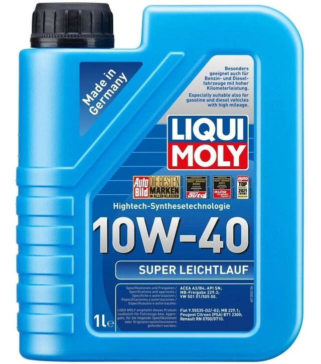 Моторна олива Liqui Moly Super Leichtlauf 10W-40, 1 л