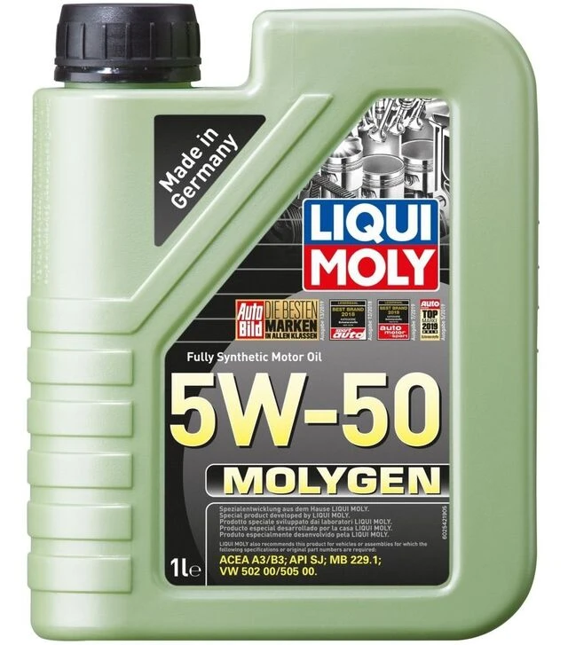 Моторное масло Liqui Moly Molygen 5W-50, 1 л