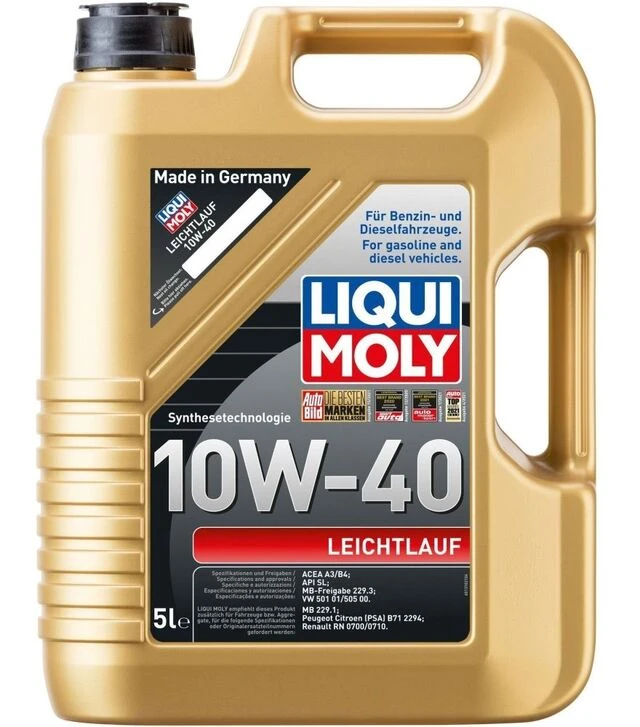 Моторное масло Liqui Moly Leichtlauf 10W-40, 5 л
