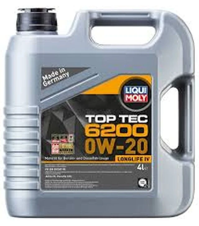 Моторное масло Liqui Moly Top Tec 6200 0W-20, 4 л
