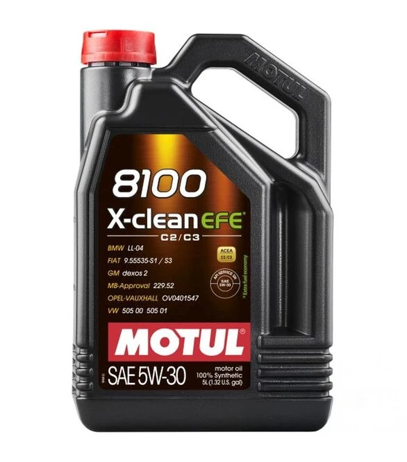 Моторное масло Motul 8100 X-clean EFE 5W-30, 5 л