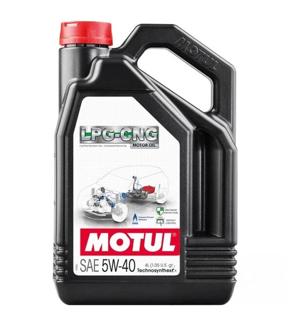 Моторное масло Motul CNG/LPG 5W-40, 4 л